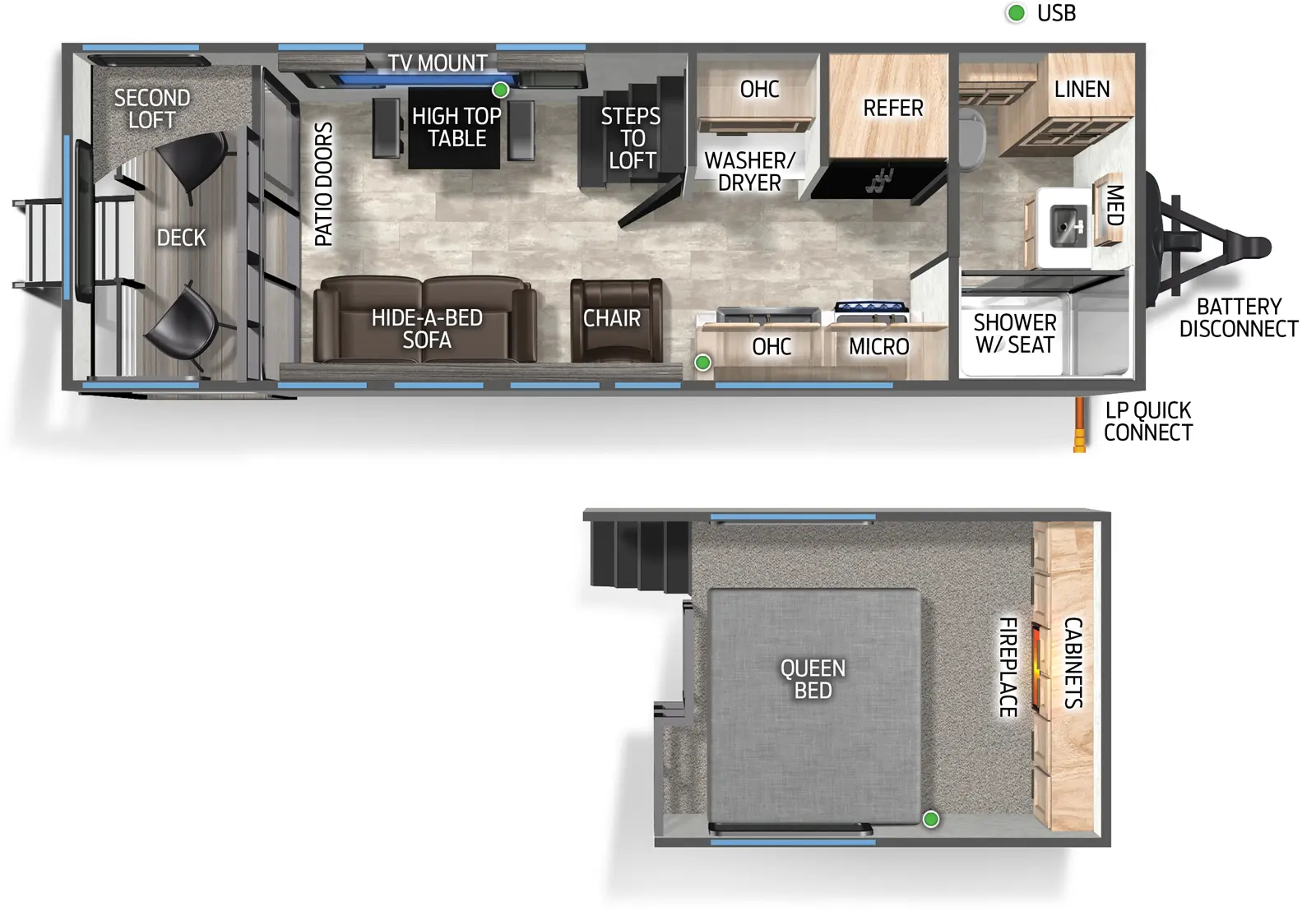 Timberwolf 16ML Floorplan